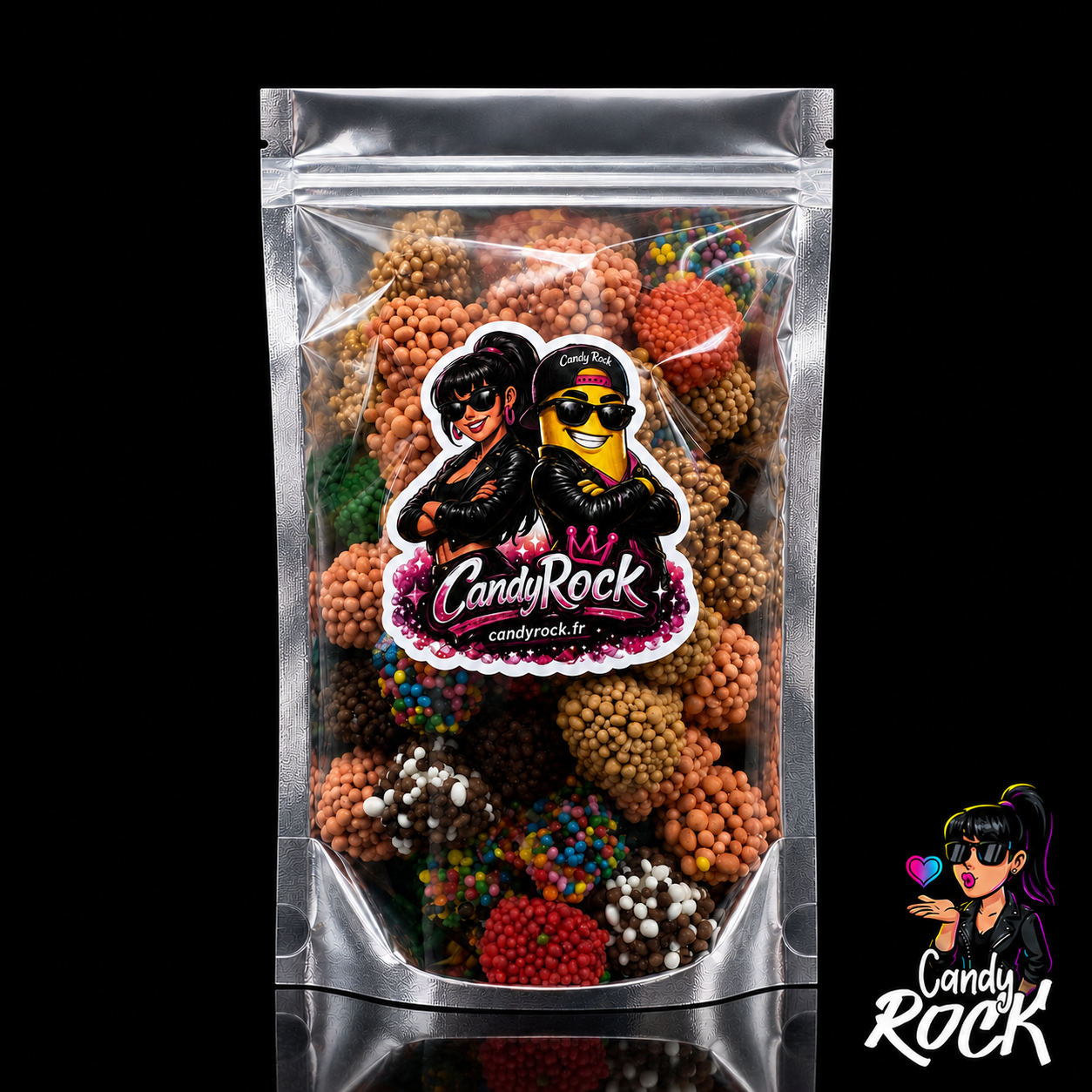 Mix Bonbons Crunchy Astéroïdes – 5 Variétés - Burmar