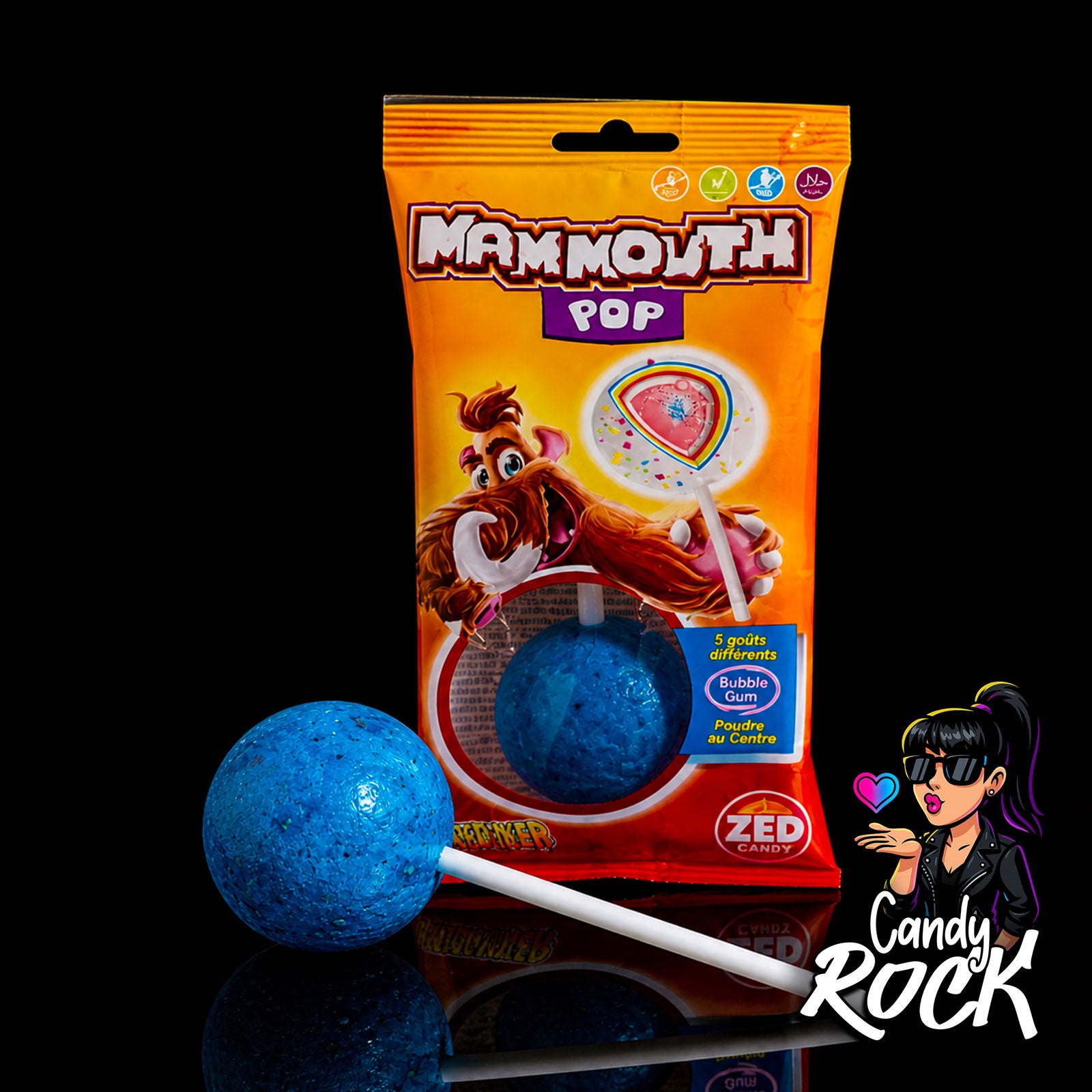 Sucette Mammouth Pop Jawbreaker 51g Chewing-Gum – Brabo