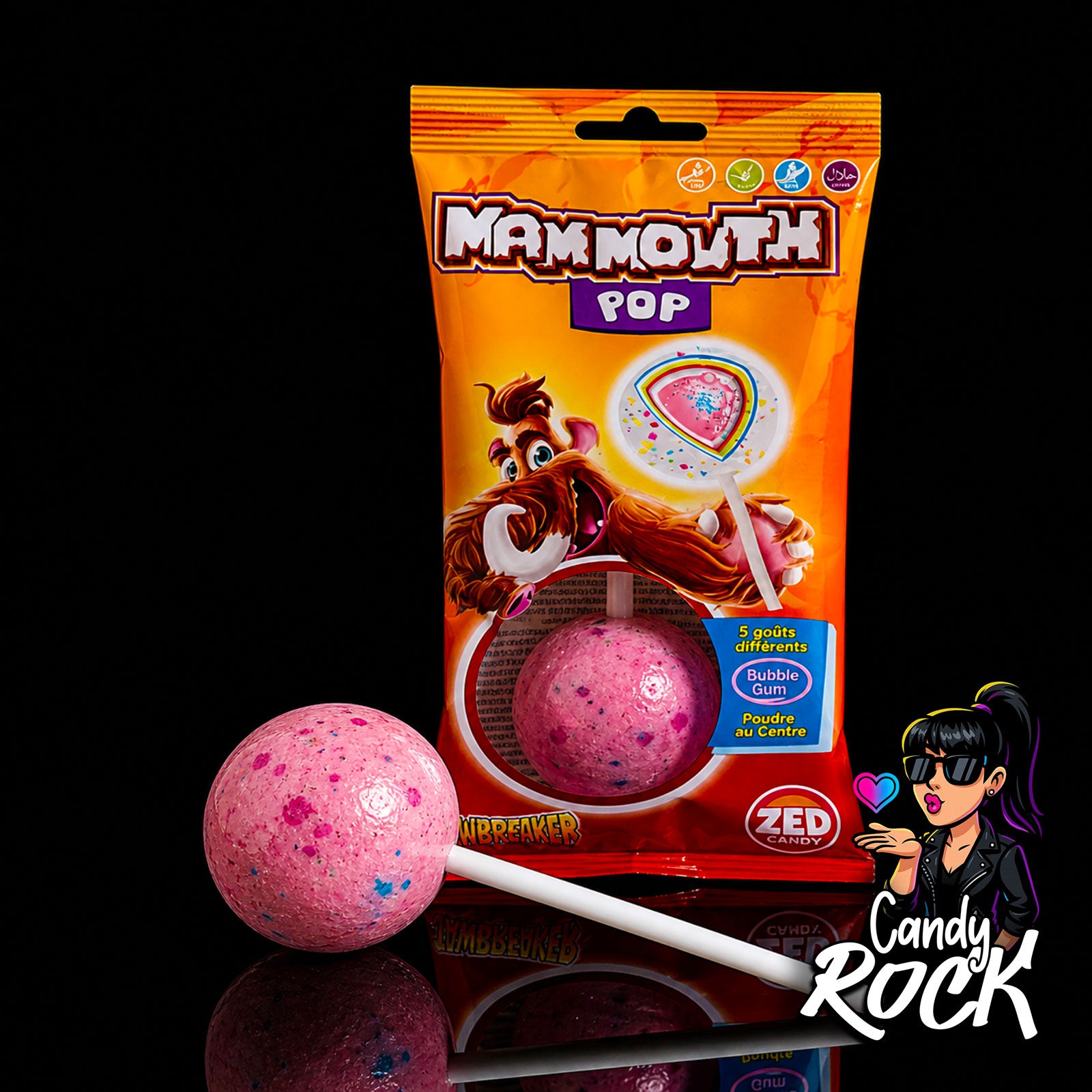 Sucette Mammouth Pop Jawbreaker 51g Chewing-Gum – Brabo