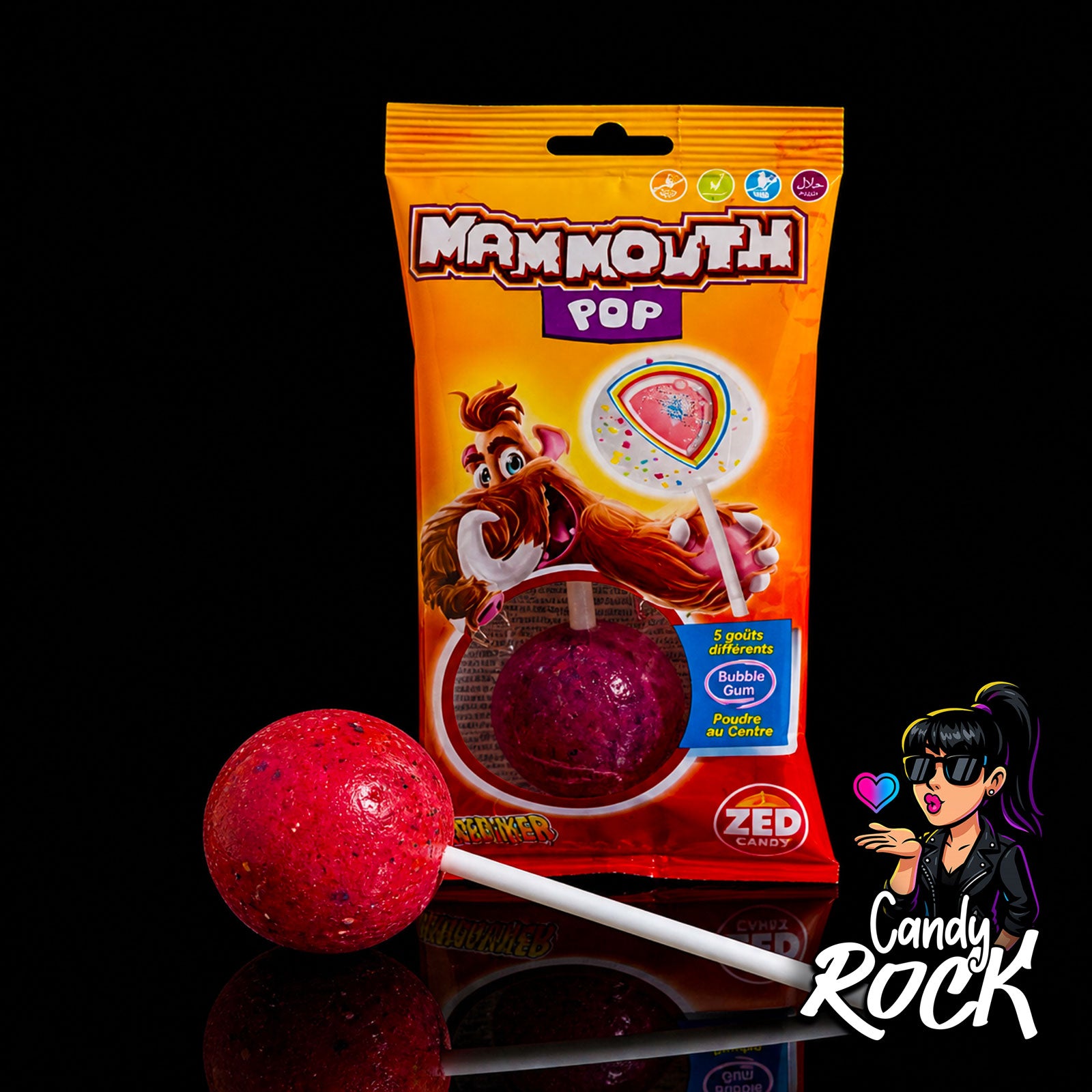 Sucette Mammouth Pop Jawbreaker 51g Chewing-Gum – Brabo
