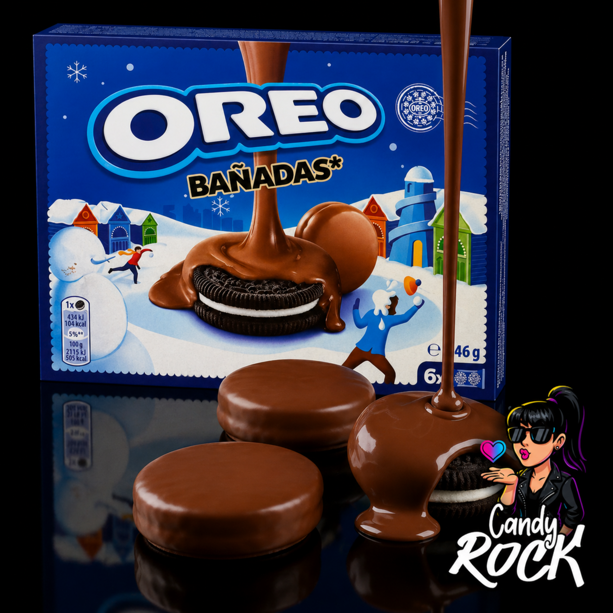 Oreo Enrobés Chocolat au Lait – Biscuits Fourrés Croquants – Oreo