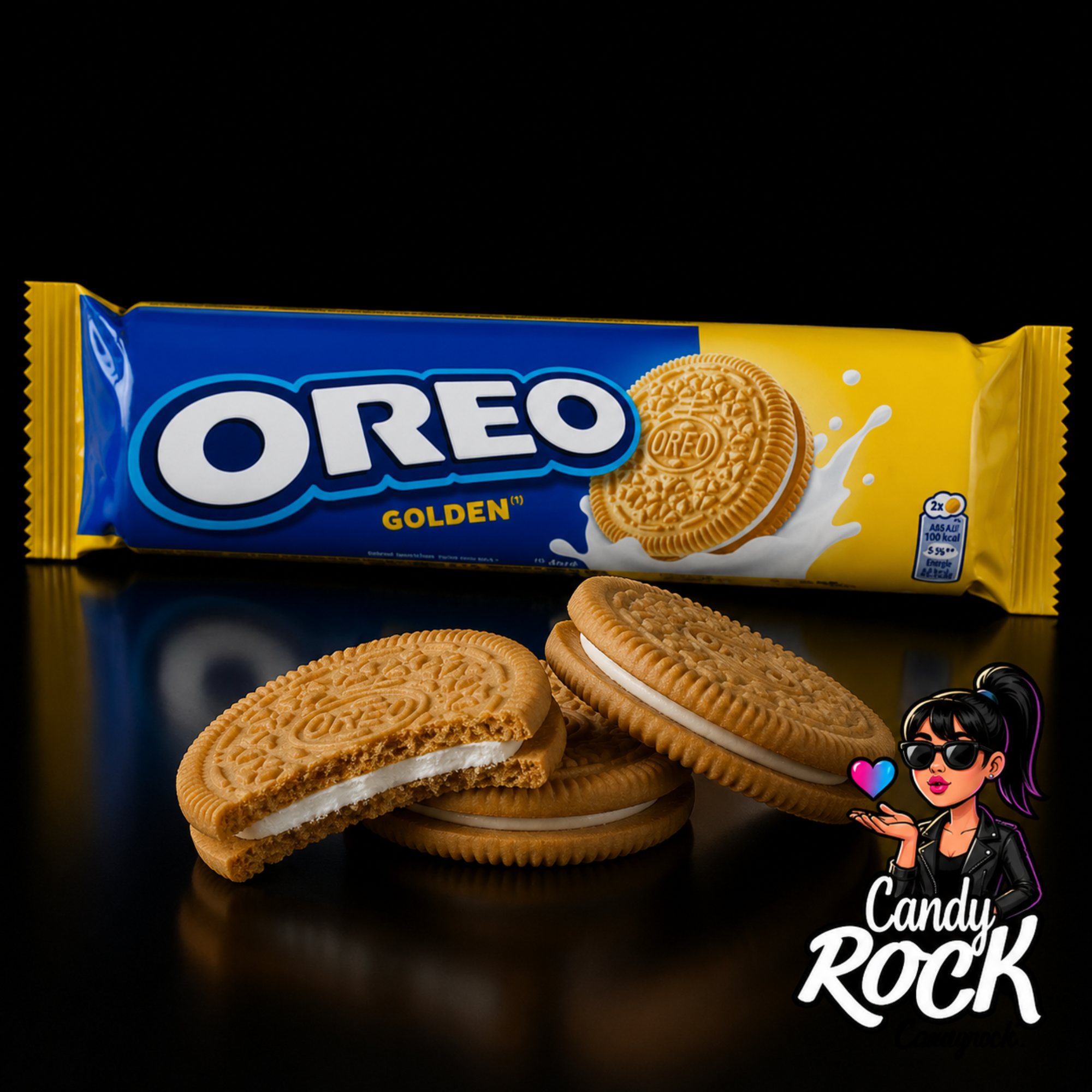 Biscuits Oreo Golden – Vanille & Biscuit Doré – Oreo