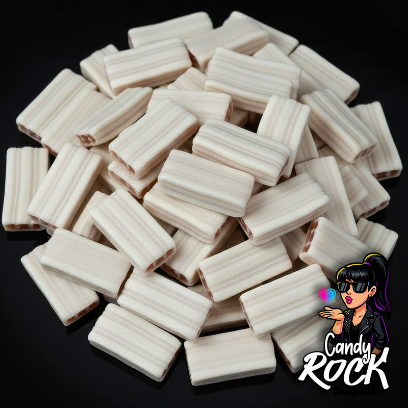 🎸 Les Briques Lissées Fraise-Crème, douceur apparente… attitude rock