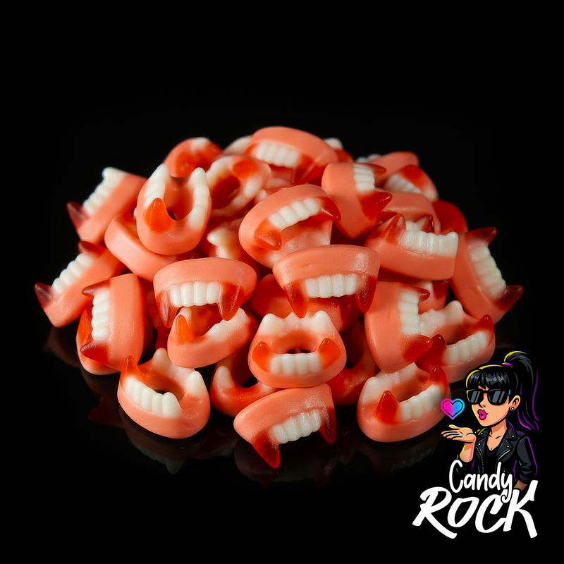 🎸 Dentures gélifiées, version rock & mordante