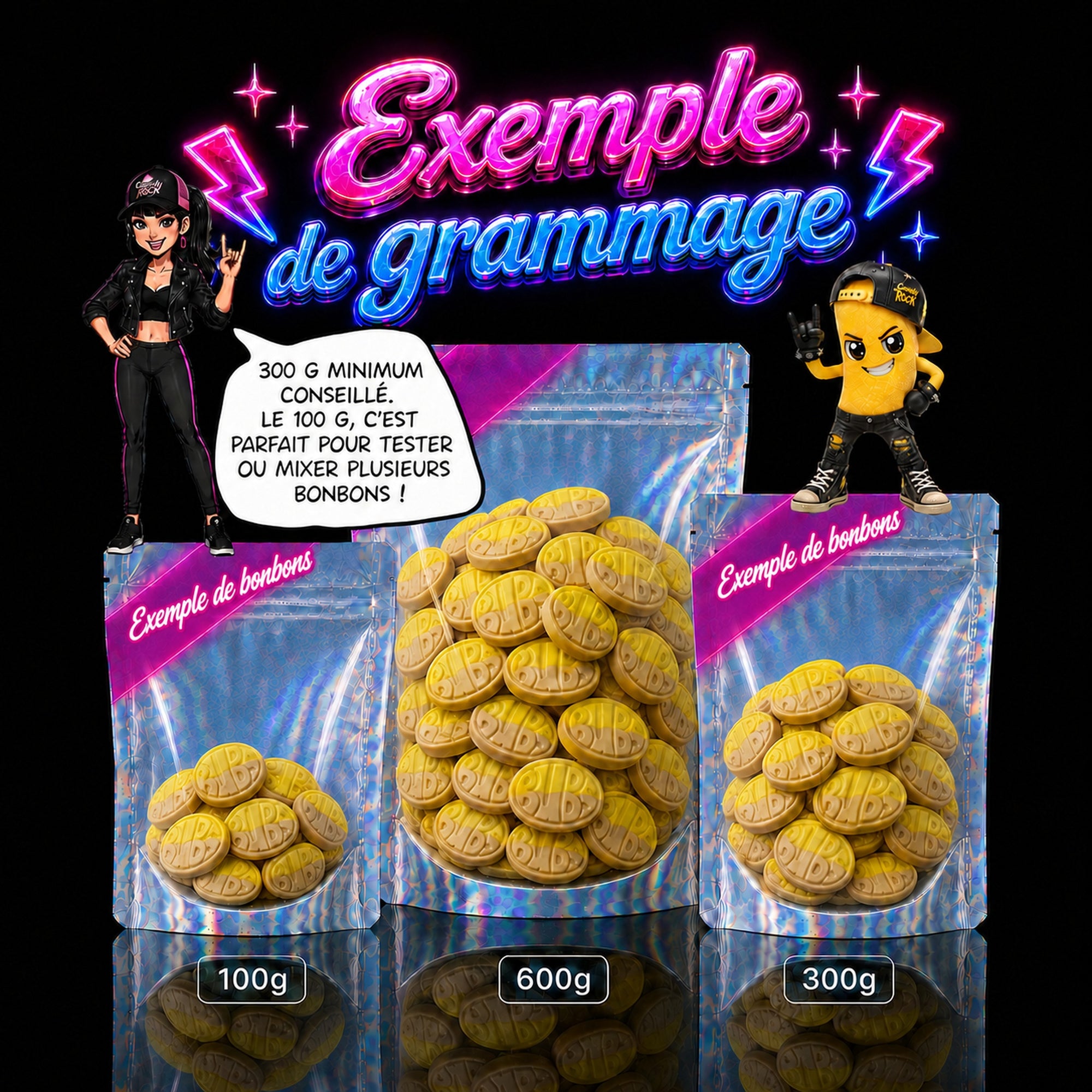 Bonbons vegan suédois Bubs Banane-Toffee Ovales – Bubs