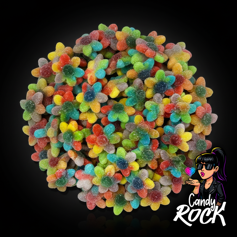 🎸 Un bouquet acidulé version rock & néon