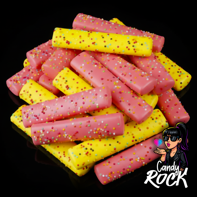 🎸 Guimauves barres colorées version chocolat & rock attitude