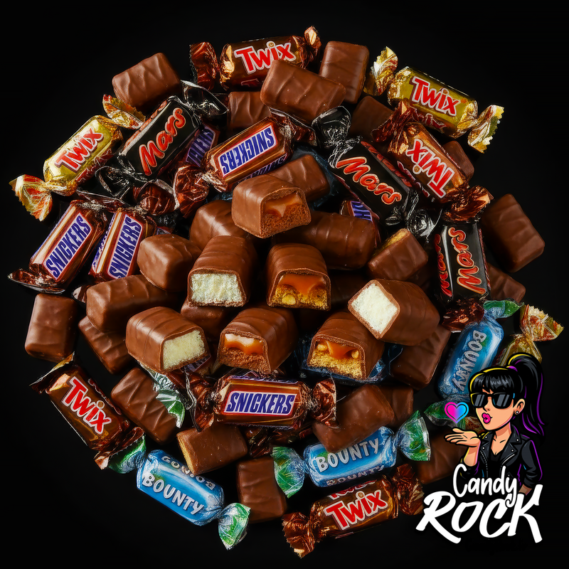 🎸 Mini barres chocolatées version rock & nostalgie