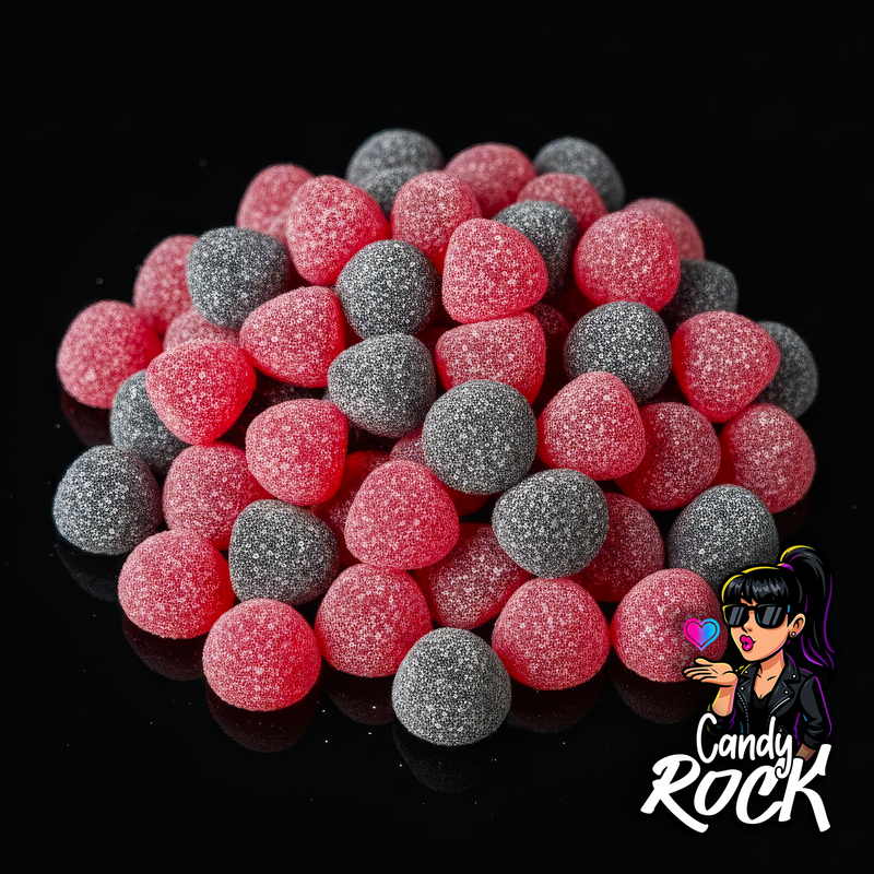🎸 Explosion Rouge & Noire Version Rock & Glam