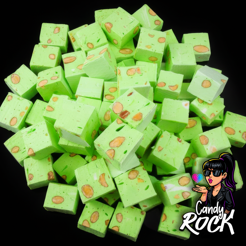 🎸 Nougat pistache version rock & néon