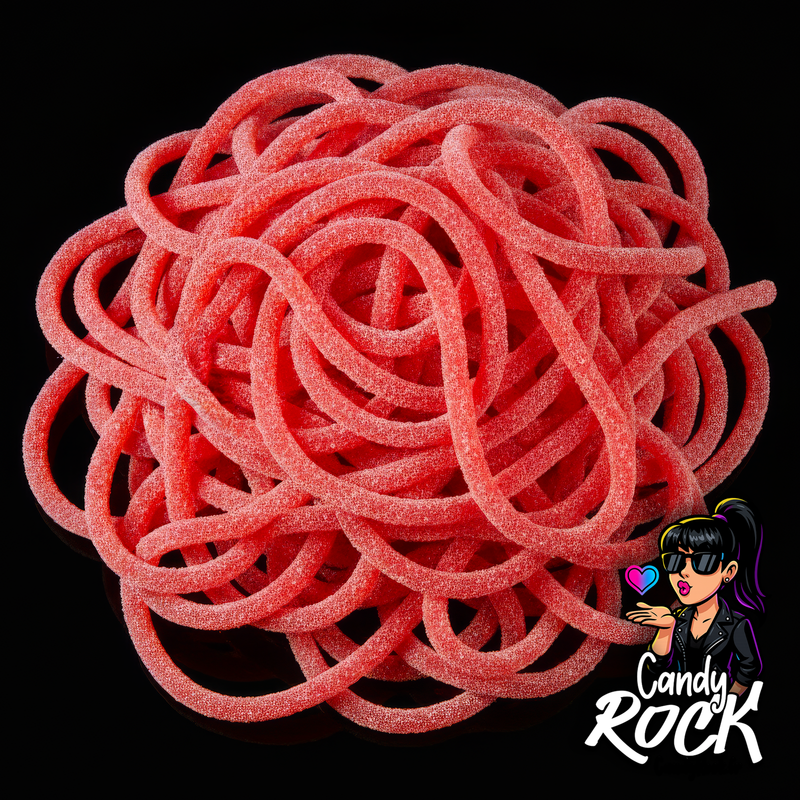 🎸 Spaghettis fraise version rock & piquant