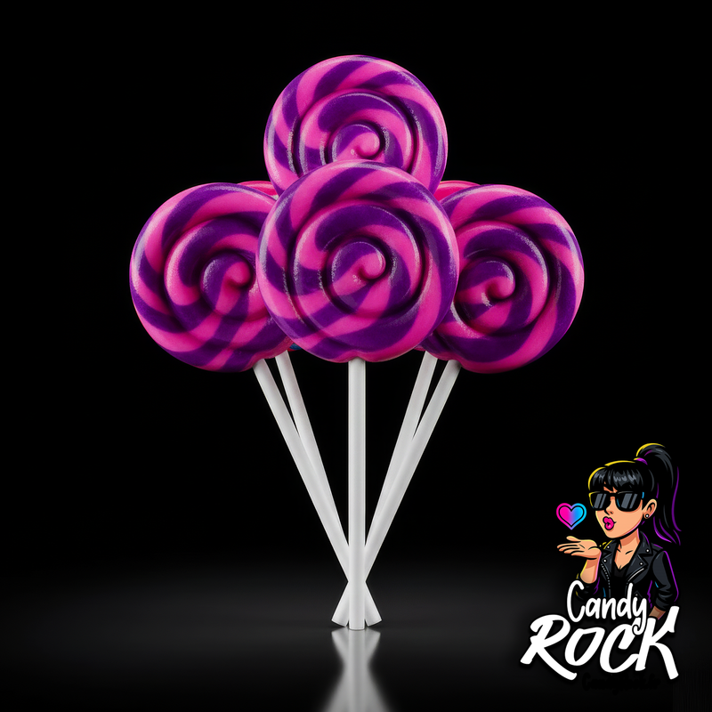 🎸 Lollypop bubble gum version rock & glam