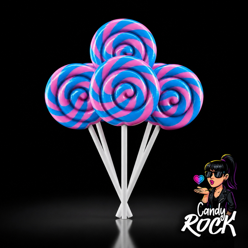🎸 Lollypop bubble gum version rock & glam