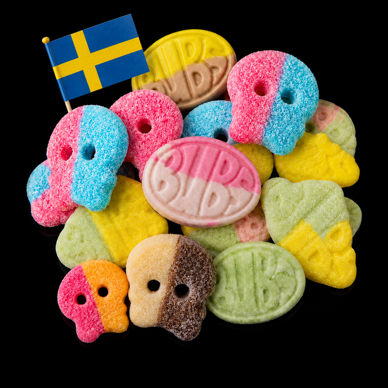 Bonbons Suédois en Vrac : BUBS & Confiseries Suédoises