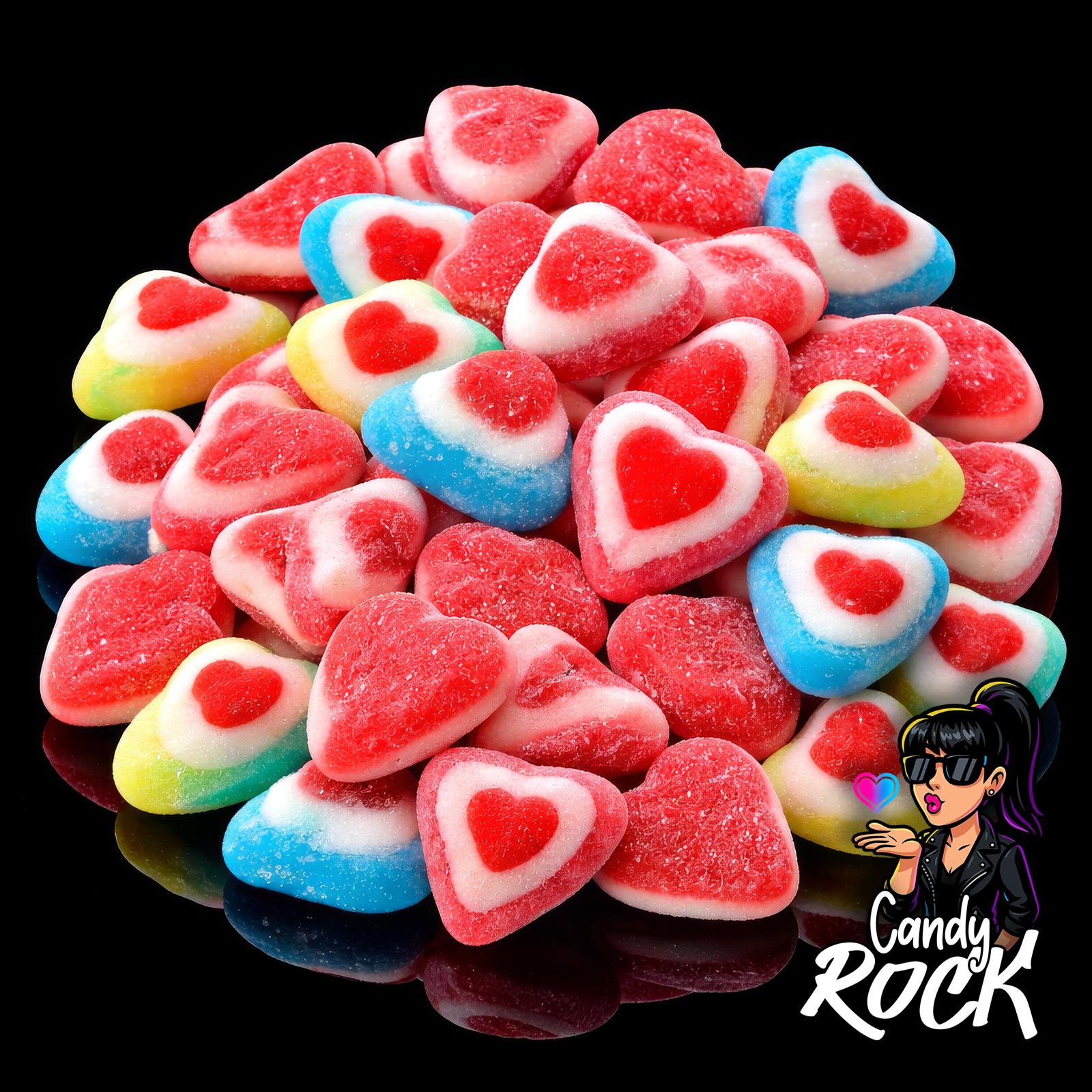 Candy Mix Coeurs – Bonbons Sucrés - Dulceplus