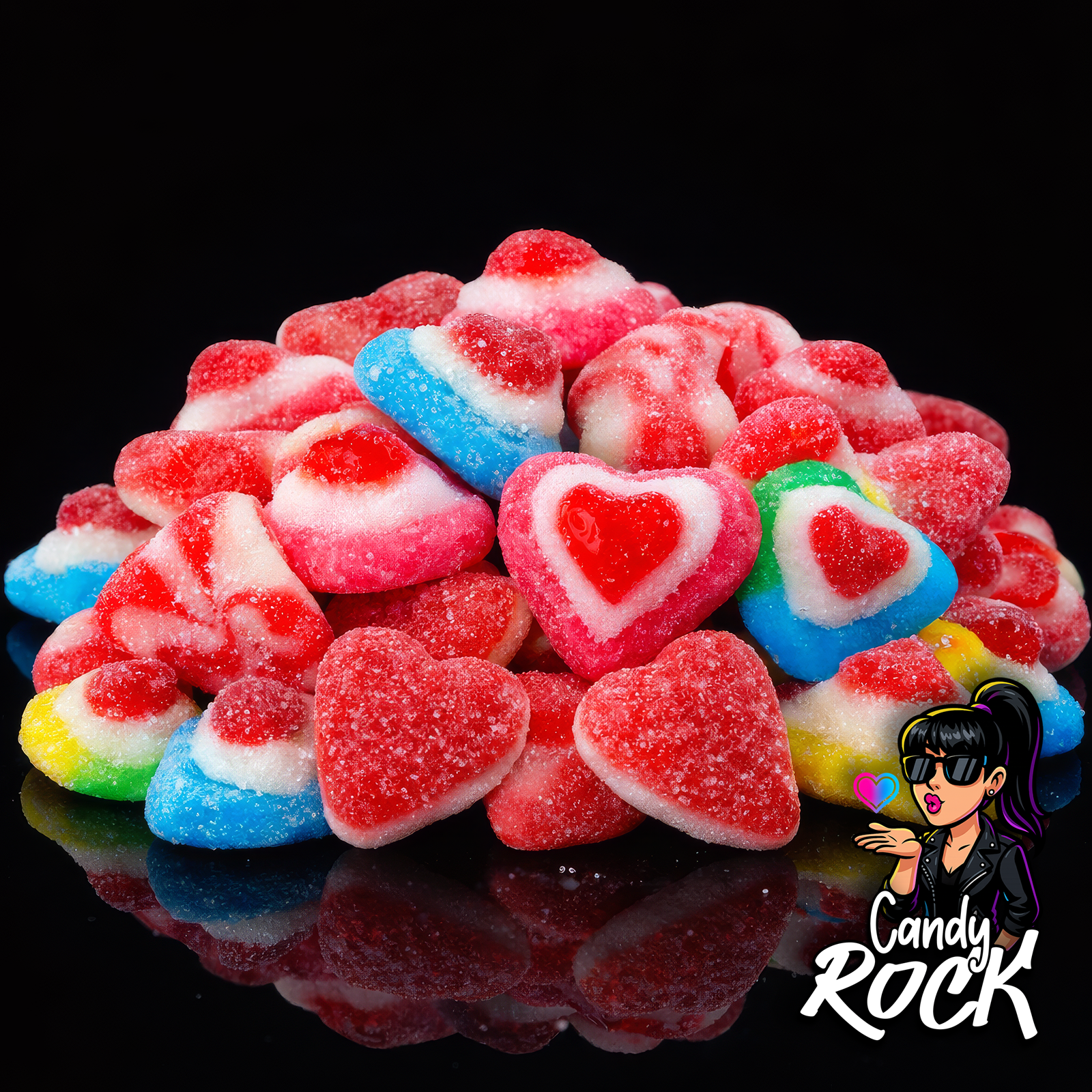 Candy Mix Coeurs – Bonbons Sucrés - Dulceplus