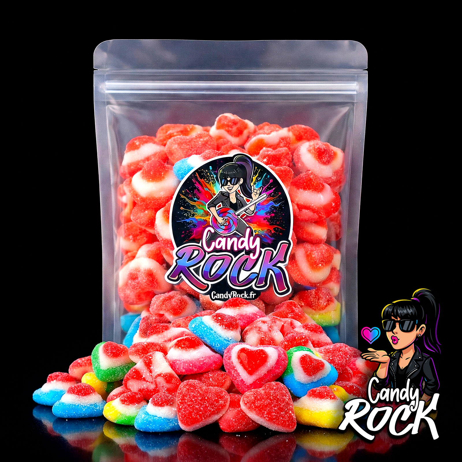 Candy Mix Coeurs – Bonbons Sucrés - Dulceplus