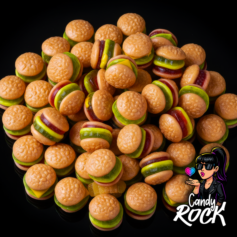 🎸 Mini burgers gélifiés, version rock délicieusement décalée