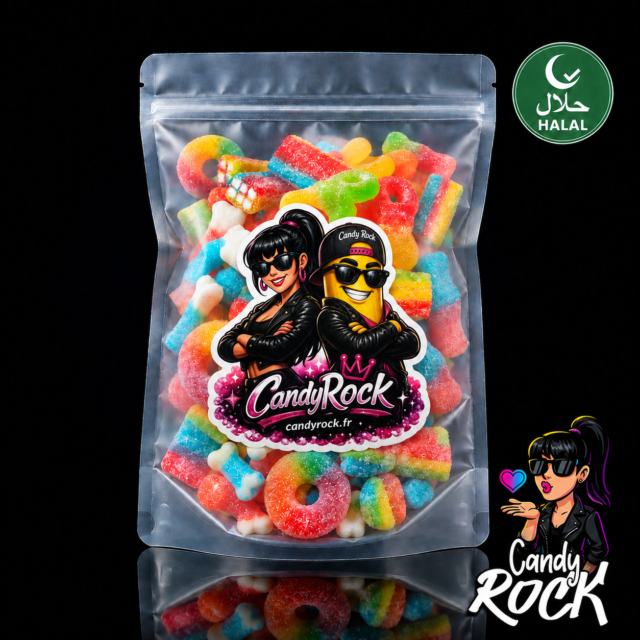 Mix Bonbons Halal Acidulés – Dulceplus
